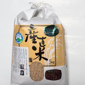 名水極味米 7年産コシヒカリ 発芽する元気で栄養豊富な玄米5kg 有機