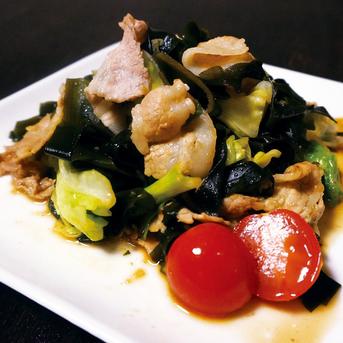 シャキシャキつるんとした南三陸産わかめ【塩蔵わかめ】80g×2袋