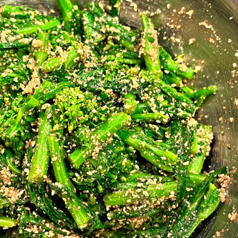2P[信州産]サラダや漬物でも！野沢菜の菜花 200g×2 野菜/葉物通販