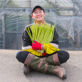 🎉笑コラ出演🎉アスパラ王子の【L】1kg   🏆さぬきのめざめ全国1位最多獲得🏆 L 1kg 野菜/アスパラガス通販