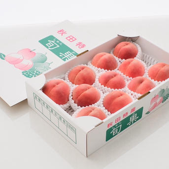 朝採り直送！ あかつき 家庭用 ｜ 果物/もも 産直アウル 農家・漁師 