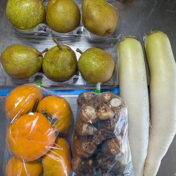 カキ、洋ナシ、ダイコン、サトイモ | 野菜/野菜セット・詰め合わせ