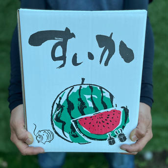 究極の甘味　金色羅皇　茨城県産　4L〜 9.0kg〜 果物/スイカ通販
