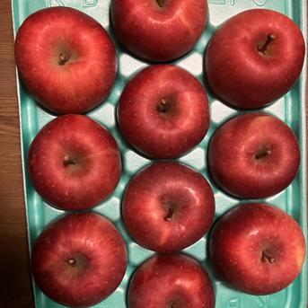 2箱分お歳暮ギフト！スペふじ蜜入チェック済3キロ9-13葉取らず