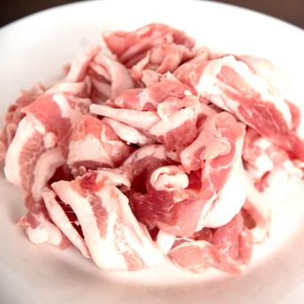 【５月肉の日⑩★ハーフアンドハーフ1.6kg★普通の切落し＋もも切落しをお買い得価格で！】【冷凍】柏幻霜ポークの切落し200g×4P+もも切落し200g×4P★小分けで便利 切り落とし800g＋もも切り落とし800g 肉/豚肉通販