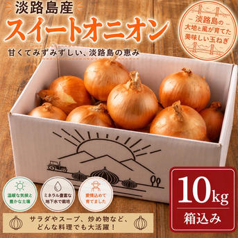 淡路島 玉ねぎ スイートオニオン 10kg ｜ 野菜/玉ねぎ 産直アウル 農家