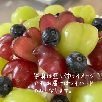 農家直送】世界一かわいいハート型ぶどう「マイハート」約1kg（家庭用