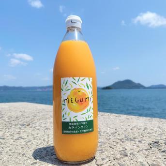 【農薬不使用】カラマンダリンジュース　1000ml　6本　無添加果汁100％ 1000ml 6本 飲料/ジュース通販