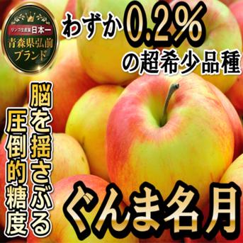 🍎脳を揺さぶる圧倒的糖度ぐんま名月🍎わずか0.2%市場でまず見つける事