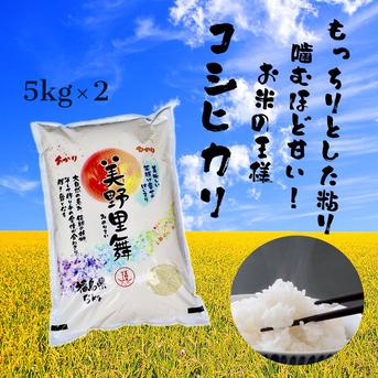 令和6年産　美野里舞（コシヒカリ）10kg 10kg 米・穀物/米/精米通販