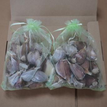 小さめ ピンク バラにんにく】400g 北海道産 北海道在来種 農薬不使用