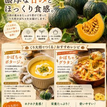 阿蘇ゴールドパンプキン 手のひらサイズ 1〜1.3キロ ｜ 野菜/かぼちゃ