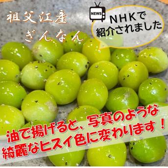 2025年＊まもなく終了》祖父江産 銀杏 大玉3Lたっぷり500g | 野菜