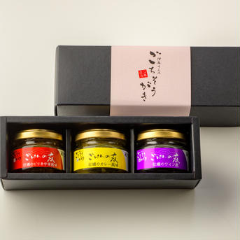 【アウルの日】【ギフト】【食べ切りサイズ】牡蠣の佃煮　ごはんの友ギフトセット（60g×3種） 60g×3 加工品/ごはんのお供通販