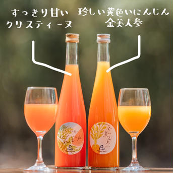あさのき農園にんじんジュース2種 500ml×2本 飲料/ジュース通販