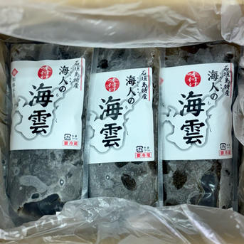 沖縄県石垣島産味付けもずく1kg×3サイズ:大/クール便送料込み | 魚介類