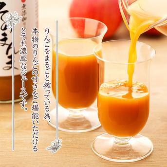 そのまんまりんごジュース 6本 ≪半額SALE≫無添加りんご100
