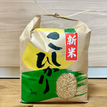 6周年限定】【玄米】新米 令和7年丹波篠山産コシヒカリ 3kg ｜ 米 