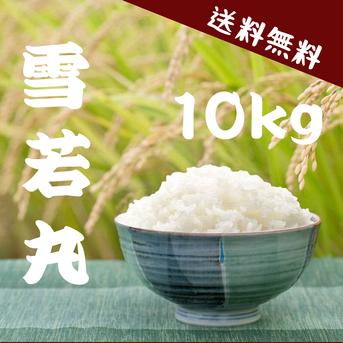 23歳若手農家直送 雪若丸10kg ｜ 米・穀物/米/精米 産直アウル 農家