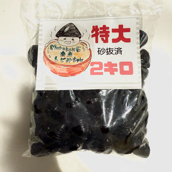 木曽川産超特大 天然大和しじみ 購入後トークにて日時指定OK | 魚介類