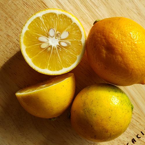 皮まで安心 無農薬で栽培している花柚子 1キロ | 果物/香酸柑橘(ライム