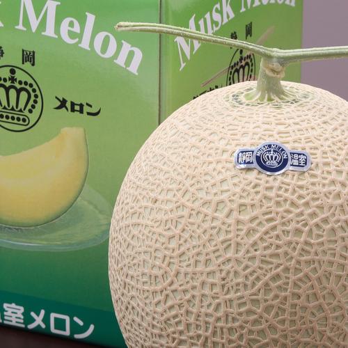 静岡クラウンメロン 特大玉 1玉（白等級） ｜ 果物/メロン 産直アウル