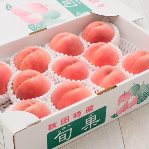 朝採り直送 あかつき 家庭用 5キロ ｜ 果物/もも 産直アウル 農家