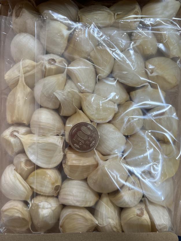 ♡こゆき♪様　青森県産にんにく　福地ホワイト六片　4kg　送料無料 にんにく 青森 国産 Lサイズ 2kg A品 福地ホワイト六片 : みちのく処