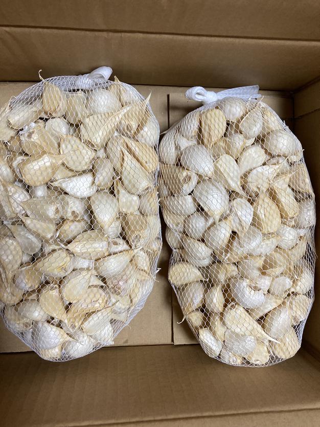 わけあり品】青森県産ホワイト六片種にんにく バラ 3kg(1kg×3ネット