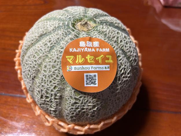 ②A-1 長崎産赤肉マルセイユメロン‼️ ほどよい甘さ マルセイユメロン(赤肉メロン 長崎県産 栗原さん他