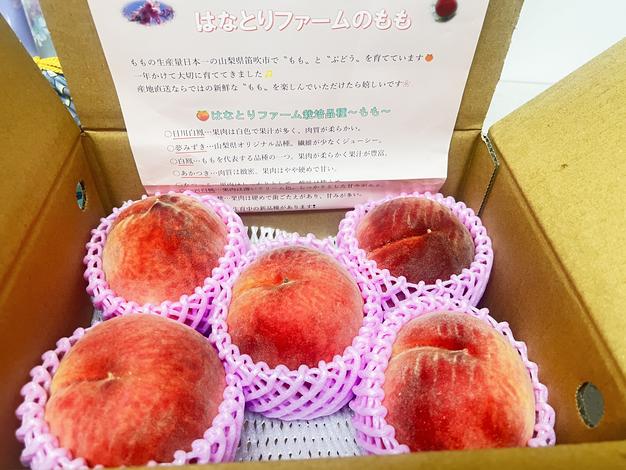 山梨県産 家庭用 桃 品種おまかせ 2キロ箱使用 | 果物/もも 産直