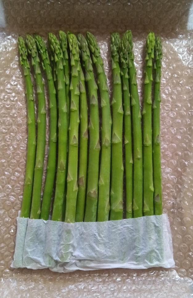 朝採れアスパラガス】ミックスサイズ 1kg 産地直送［クール便（冷蔵