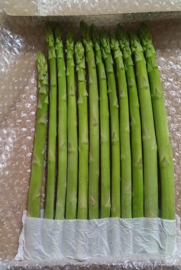 朝採れアスパラガス】ミックスサイズ 500g 産地直送［クール便（冷蔵